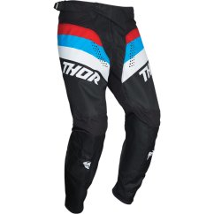 THOR Pulse Youth Racer kalhoty 21 - black/red/blue