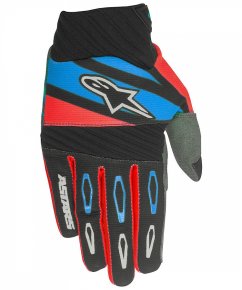 ALPINESTARS Techstar Factory Rukavice - black/red/blue