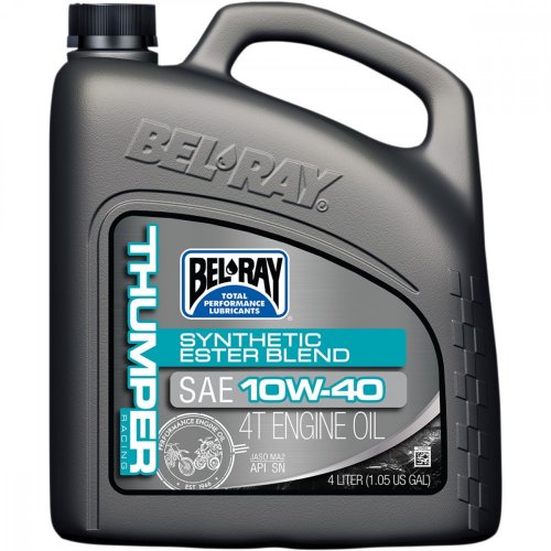 BEL-RAY Thumper® Racing Synthetic Ester Blend 4T olej - 10W40