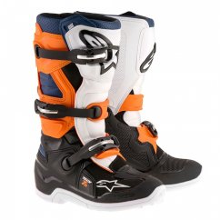 ALPINESTARS Tech 7S Youth Boot - black/orange/white/blue