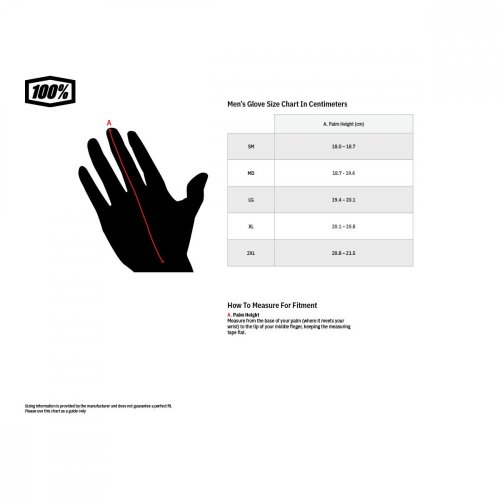 100% Brisker rukavice - camo black - Velikost: L