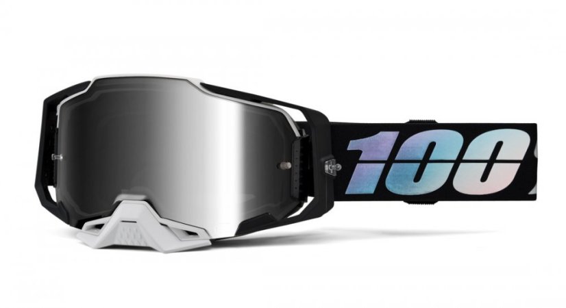 100% Armega Krisp brýle - silver mirror