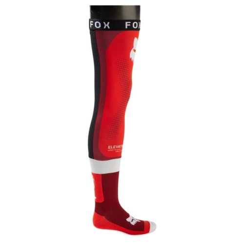 FOX Flexair Knee Brace Ponožky - fluo red
