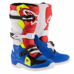 ALPINESTARS Tech 7S Youth Boot - blue/white/red/yellow