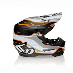 6D ATR-2 - Fusion helma - neon orange