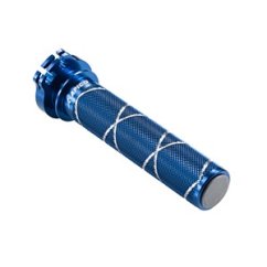 APICO plynová rukojeť hliníková KXF/RMZ/YZF >22  MODRÁ