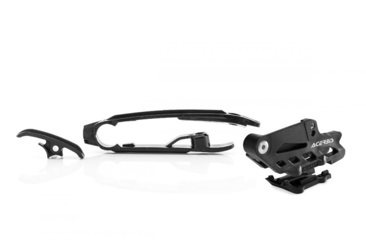 ACERBIS Chain Guide 2.0 / Slider Kit - KTM/HUSKY - Model motocyklu: KTM SX 125/150 (11-15) / SX 250 (11-16) / SXF 250/350/450 (11-15), Barva: Oranžová