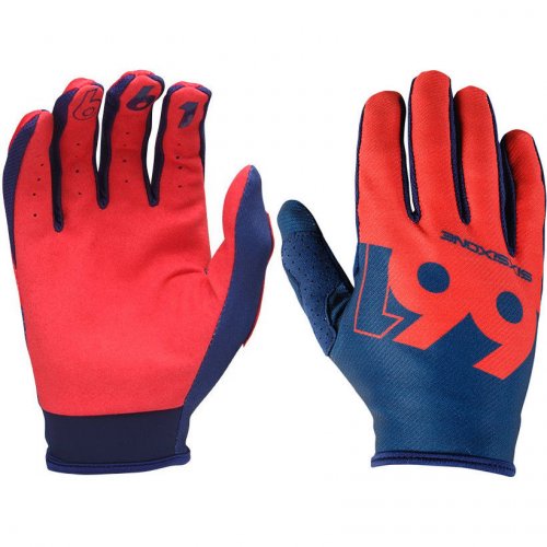 661 Comp Slice rukavice - navy/red - Velikost: XS