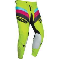 THOR Pulse Youth Racer kalhoty 21 - acid/black