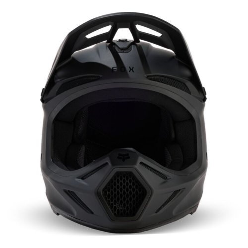 FOX V3 Solid 24 helma - matte balck