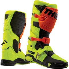 THOR Radial MX Boty 19 - flo orange/flo yellow